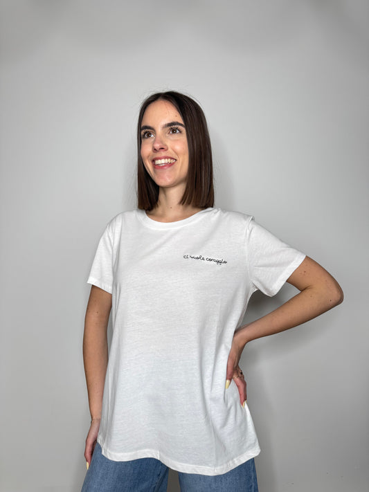 T-shirt "ci vuole coraggio"