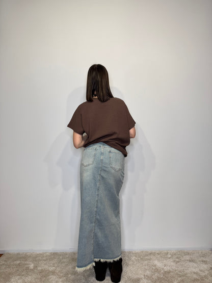 Gonna lunga Denim