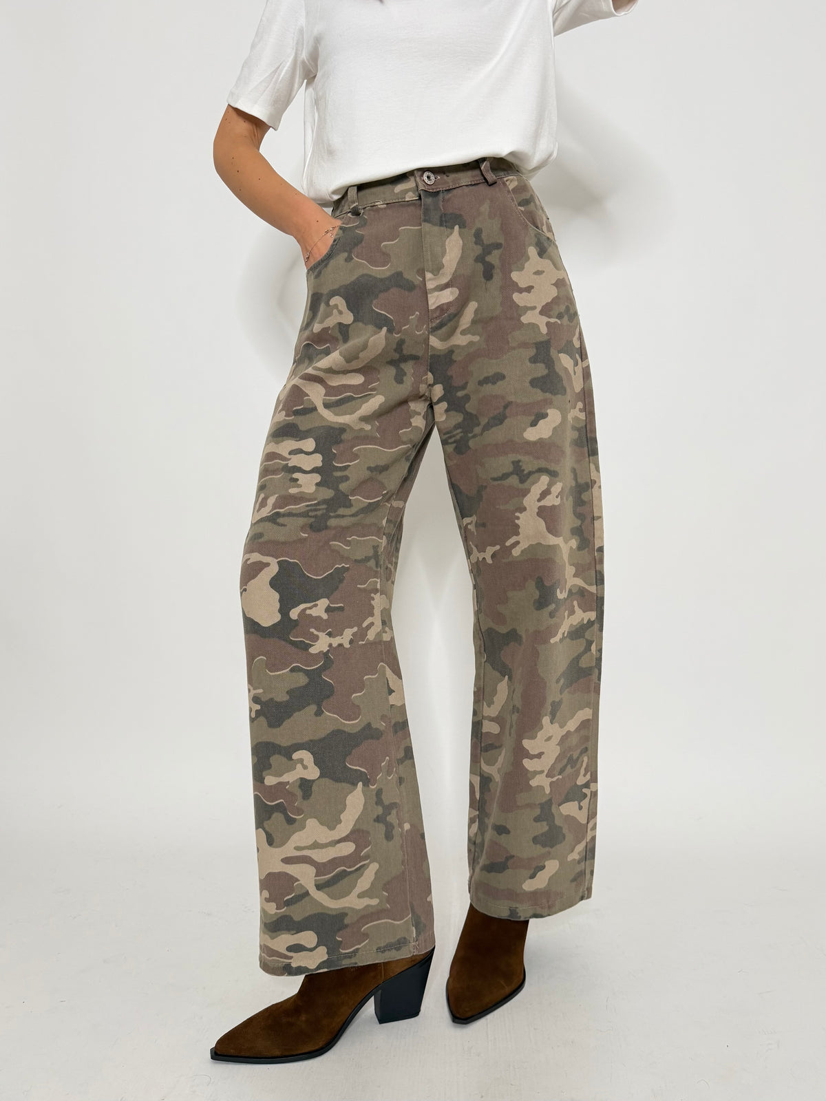 Jeans Camouflage fit baggy
