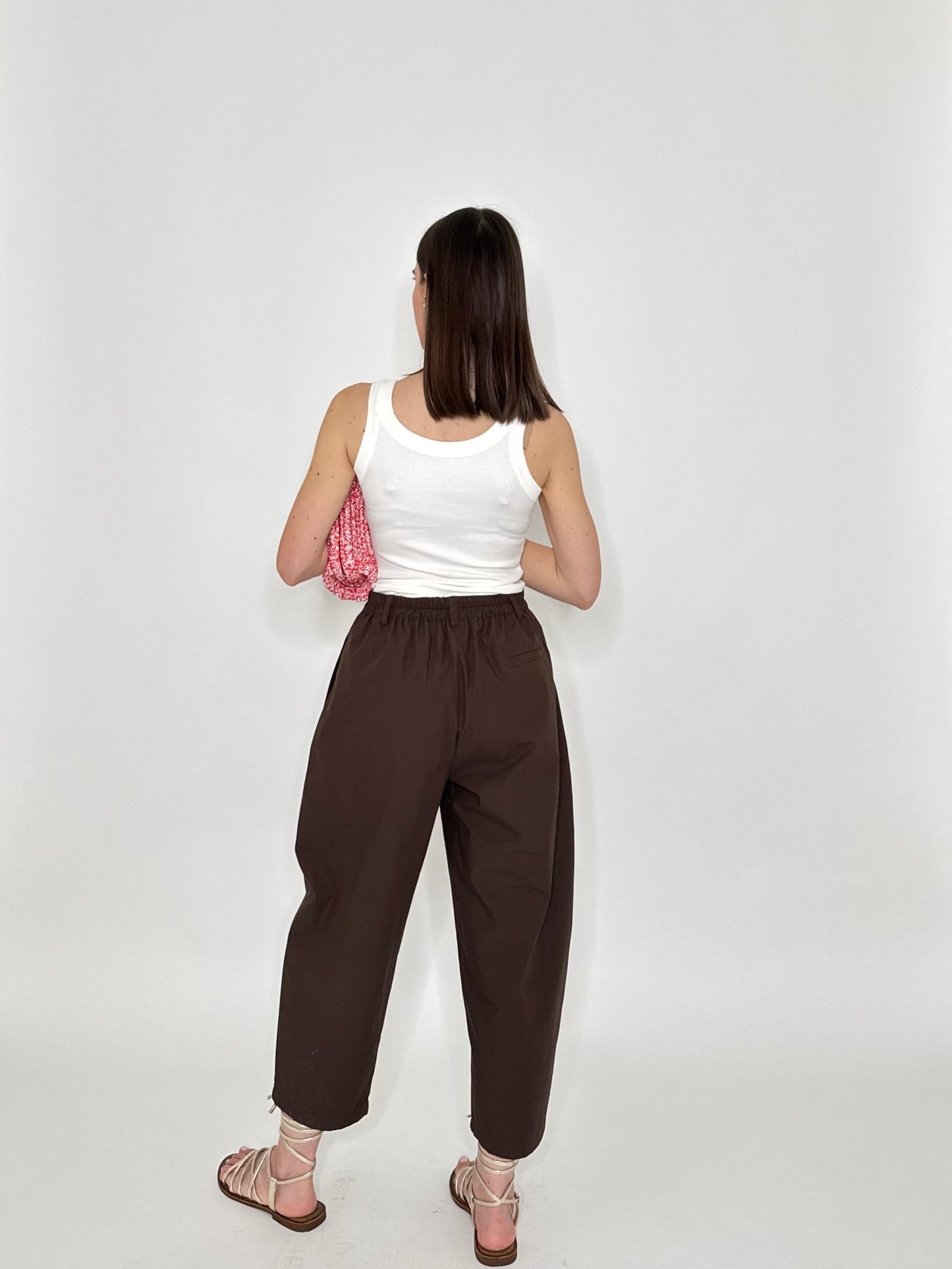 Pantalone Gaucho in 100% cotone